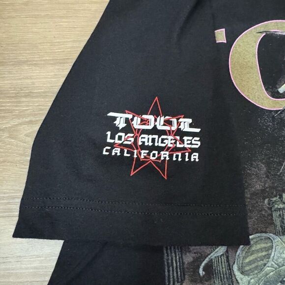 Tool Size L Miami 2022 Tour Tee Shirt Black Concert Merch Simone Bianchi Poster - Picture 3 of 6